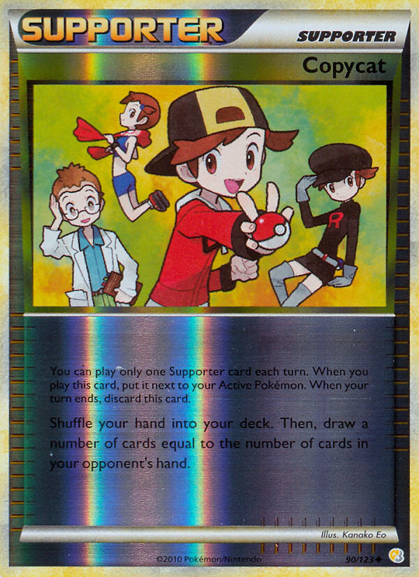 HeartGold SoulSilver Copycat #90/123 reverse holo